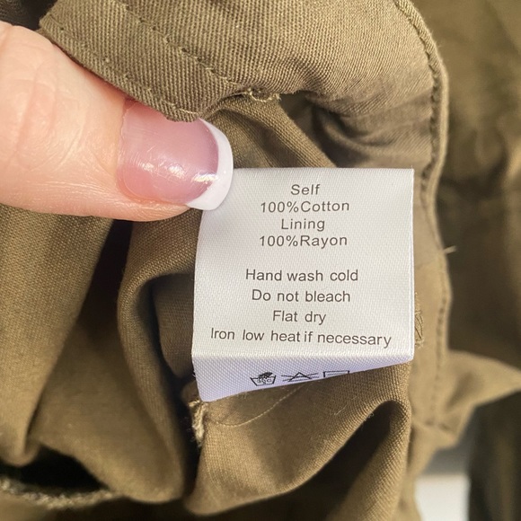 Ninexis NWT  Khaki Green Hooded Jacket Medium - Picture 11 of 11